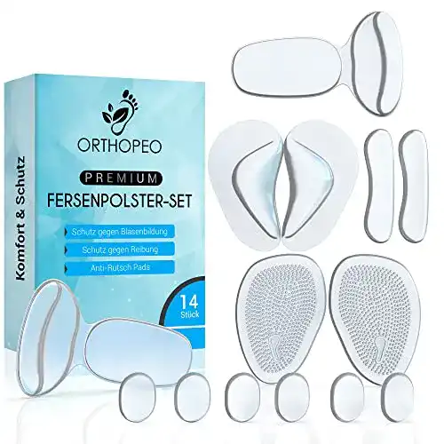 Fersenpolster und Ballenpolster für High Heels und Schuhe