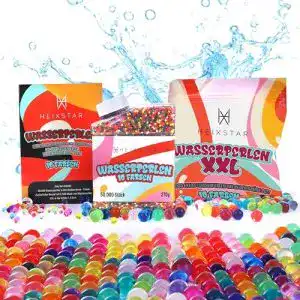 Heixstar Premium Wasserperlen Set – ungiftig und biologisch abbaubar