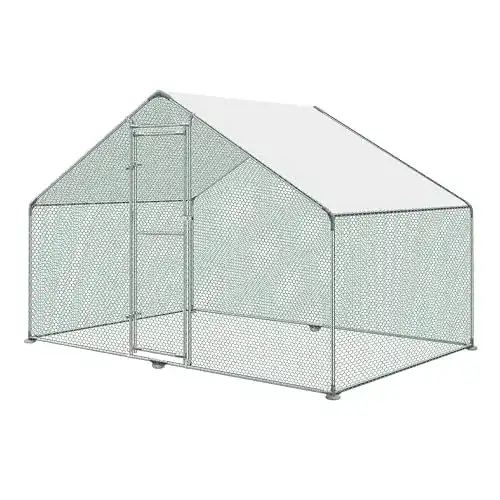 Hundezwinger und Hühnerstall 3 x 2 x 2 m für Kleintiere