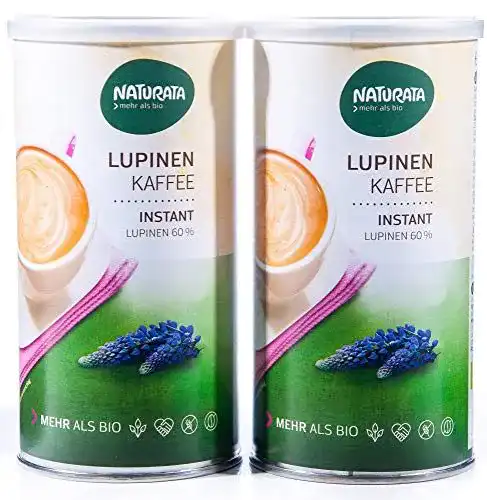 Lupinenkaffee von Naturata, instant, 200g Dose