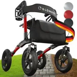Rollator mit Luftbereifung