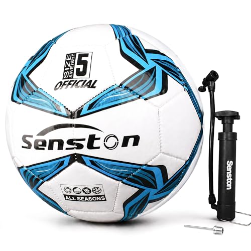 Fußball Senston Wasserdicht Größe 4 für Training und Freizeit