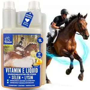 Selen für Pferde – Hochdosiertes Vitamin E und Lysin Liquid