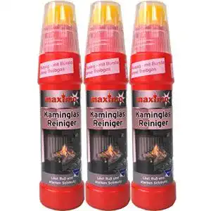 Kaminglasreiniger Kaminprofi für Kaminglas, 3 Flaschen
