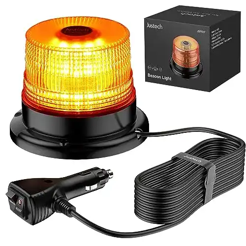 Rundumleuchte Justech 40 LED mit Blitzfunktion und 7 Modi