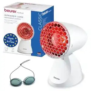 Infrarotlampe Beurer IL 11 mit Schutzgitter für gezielte Wärmebehandlung