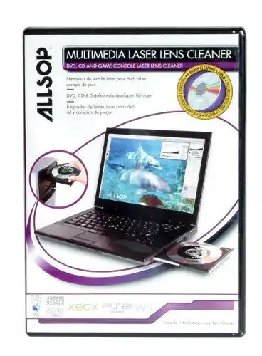 Allsop 05600 CD ROM Lens Cleaner für Laufwerke