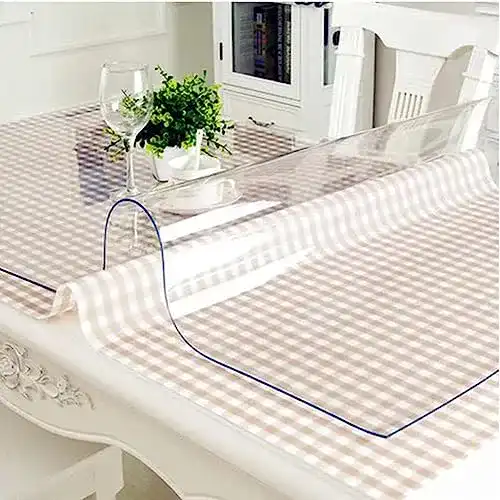 Tischfolie Artwelt Tischdecke Transparent 1,8mm Glasklar Folie