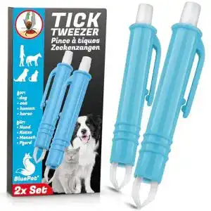 Zeckenzange BluePet 2X Automatische Zeckenentferner