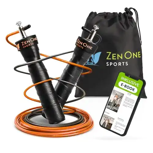 Springseil mit Zähler von ZenOne Sports für effektives Training