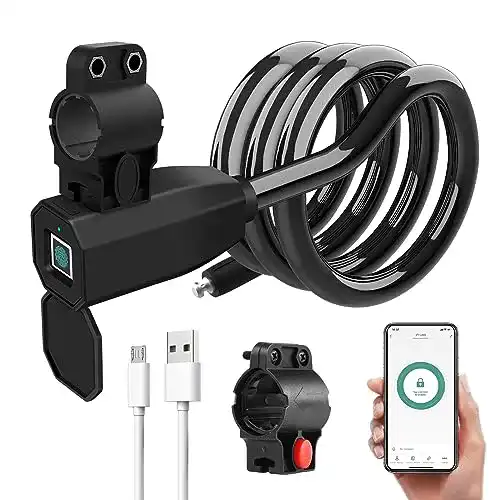 BlumWay Smartes Fahrradschloss mit Fingerabdrucktechnologie