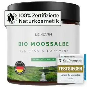 Moossalbe Lenevin Bio gegen Falten für sensible Haut