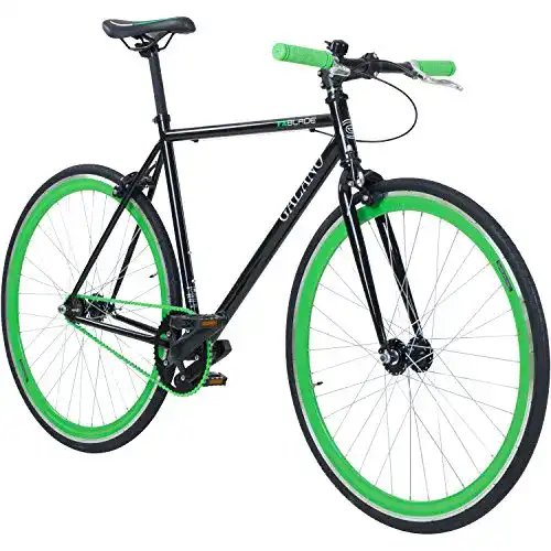 Singlespeed Bike Galano 700C 28 Zoll Fixie Blade in verschiedenen Farben
