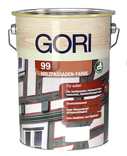 Fassadenfarbe Gori 99 Holz- und 7117 Schwedenrot 0,75 Liter