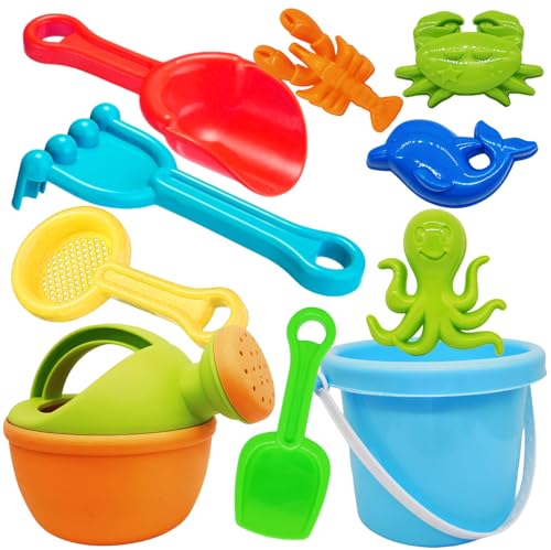 Sandkasten-Spielzeug Set Lubibi für Kinder, 10-teiliges Set