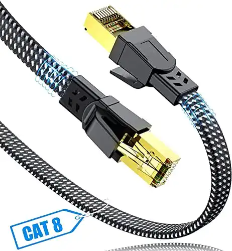 LAN-Kabel 20m SWECENT Cat 8 mit 40Gbps für Hochgeschwindigkeitsnetzwerke