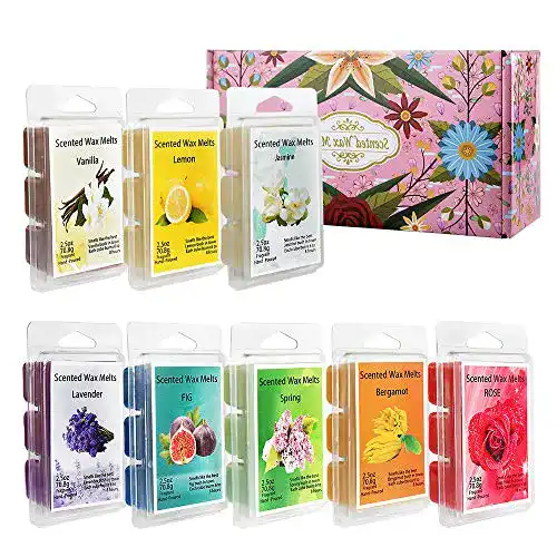 Scentchips Uponer Duftwachs Wax Melts – Duftwachswürfel Set mit 8 Düften