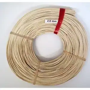 Peddigrohr Schardt Flechtmaterial Natur 2.0 mm 500 Gramm für Körbe