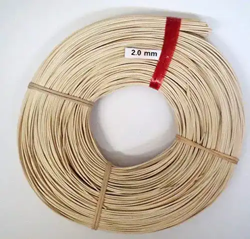 Peddigrohr Schardt Flechtmaterial Natur 2.0 mm 500 Gramm für Körbe
