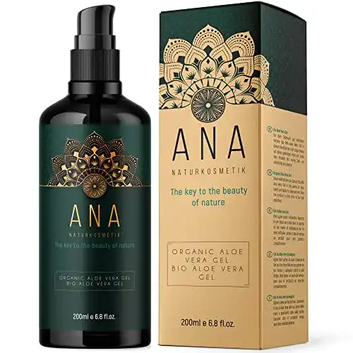 Aloe Vera Gel ANA Naturkosmetik Bio Direktsaft für Hautpflege
