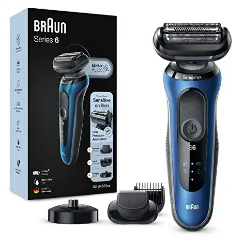 Braun Barttrimmer Series 6cs Sensitiver Elektrorasierer für Herren