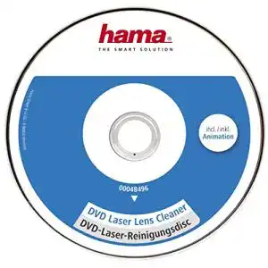 Hama DVD Reinigungsdisc zur Beseitigung von Schmutz in DVD Laufwerken