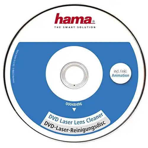 Hama DVD Reinigungsdisc zur Beseitigung von Schmutz in DVD Laufwerken