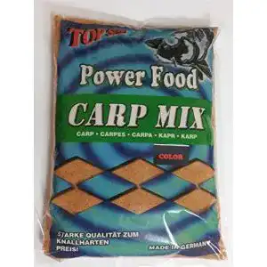 Angelfutter Top Secret Power Food Grundfutter Color Carp Mix 1 kg