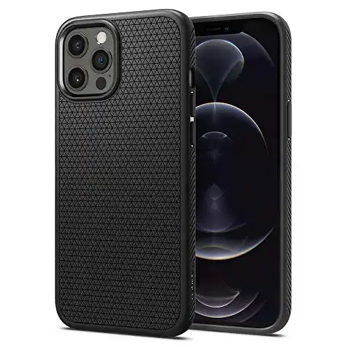 Spigen Liquid Air Hülle für iPhone 12 Pro Kompatibel mit iPhone 12