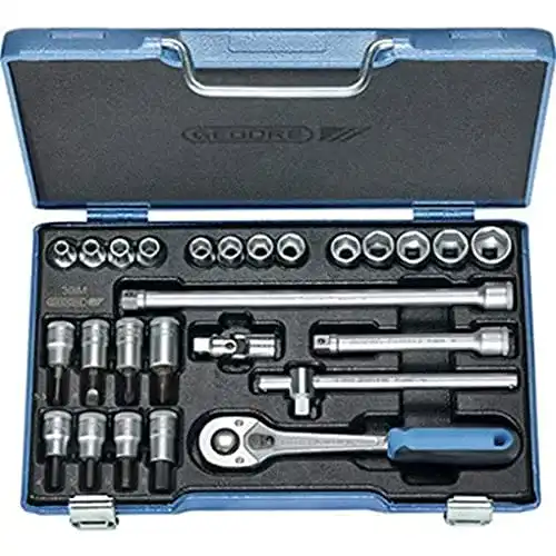 Steckschlüsselsatz 3/8 Zoll GEDORE 30 IMU-10 Werkstattqualität für Handwerker