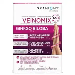 Granions Veinomix Venen-Tabletten für Venenkomfort und leichte Beine