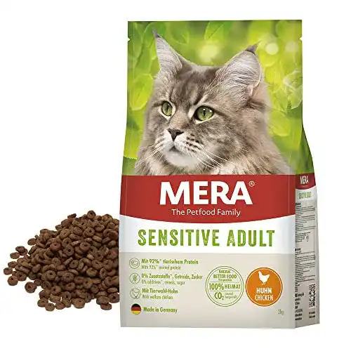 Mera Katzenfutter für sensible Katzen mit Huhn, 2kg