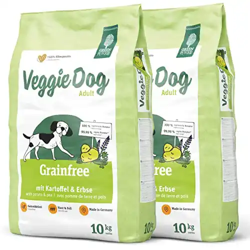 Veganes Hundefutter Green Petfood 2 x 10 kg Veggie Dog Adult