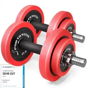 Kurzhantel Set Sportstech AH300 2in1 für Krafttraining