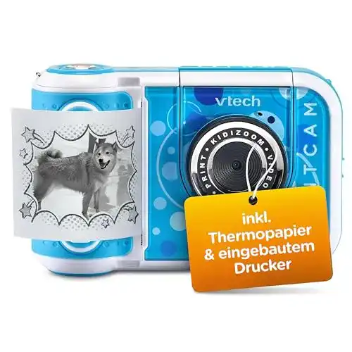 VTech KidiZoom Print Cam – Digitale Sofortbildkamera für Kinder
