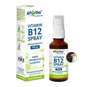 Vitamin B12 Spray APOrtha – Hochdosiertes Methylcobalamin für die tägliche Anwendung