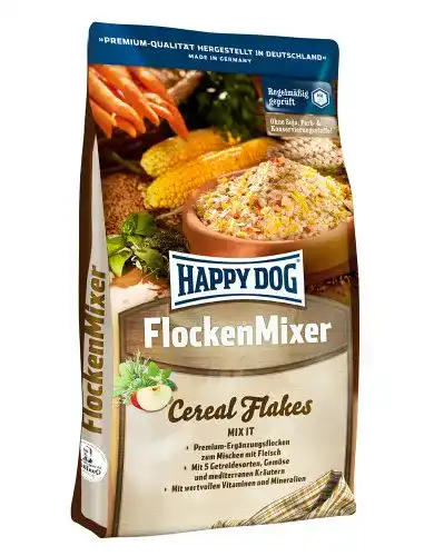 Gemüseflocken für Hunde von Happy Dog – 10 kg Flocken Mixer