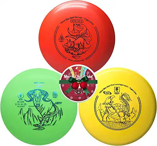 Disc Golf Set Yikundiscs Yikun Professional 4 in 1