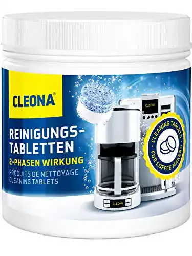 Reinigungstabletten für Kaffeevollautomaten Cleona im Vergleich
