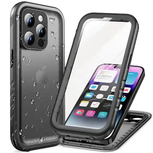 Cozycase 360 Grad Hülle für iPhone 14 Pro Max – Wasserdicht & Stoßfest