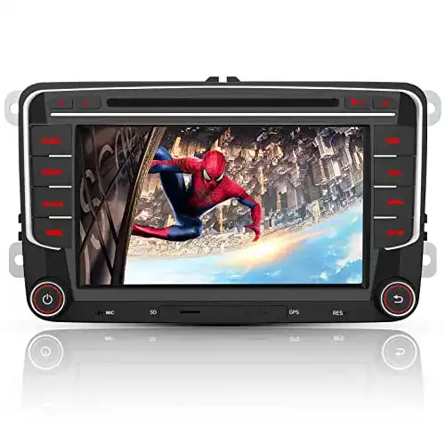Autoradio mit Navigation für VW Golf 5, Golf 6 und Skoda