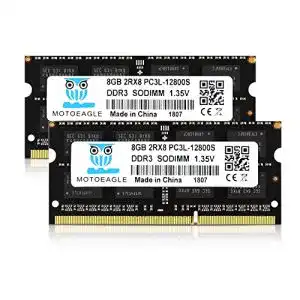 DDR3 RAM 16 GB Motoeagle 16GB DDR3 SODIMM DDR3L-1600 2x8GB