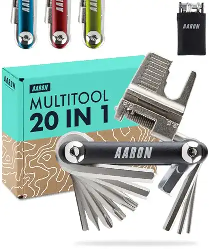 Fahrradwerkzeug Aaron 20 in 1 Multitool für verschiedene Fahrradtypen