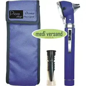 Otoskop Mini Fiber Optik in Blau Präzise Untersuchungstechnologie