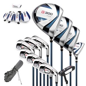 Golfschläger Set für Herren – 18-teiliges Komplettset mit Titan-Schlägern