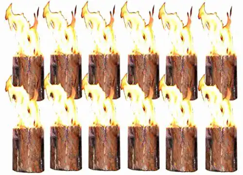 Schwedenfeuer von Hoyo Technology GmbH – 12 Stück Baumfackel Set