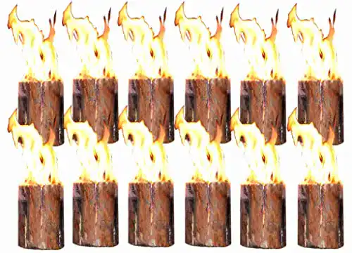 Schwedenfeuer von Hoyo Technology GmbH – 12 Stück Baumfackel Set