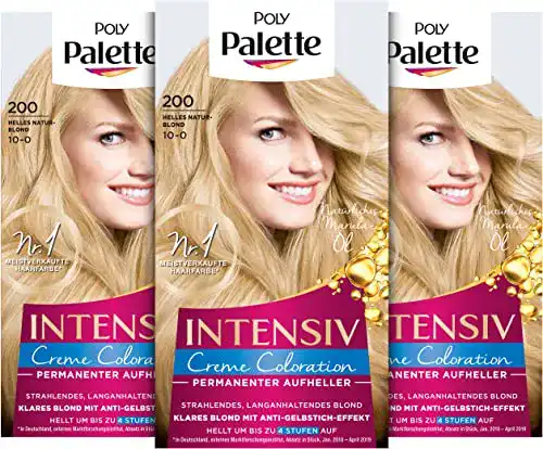 Haarfärbemittel Blond Palette Intensiv Creme Coloration 10-0/200
