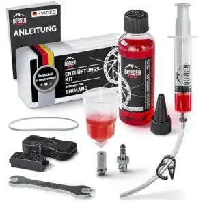 Entlüftungsset für Shimano Scheibenbremsen von Borgen