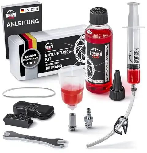 Entlüftungsset für Shimano Scheibenbremsen von Borgen